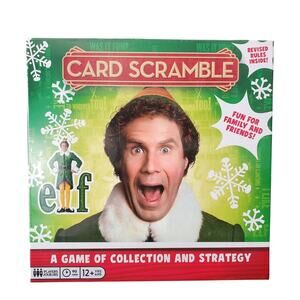 Elf the Movie Card Scramble Family Game NEW Factory Sealed Ages 12+ NEW Party 5K